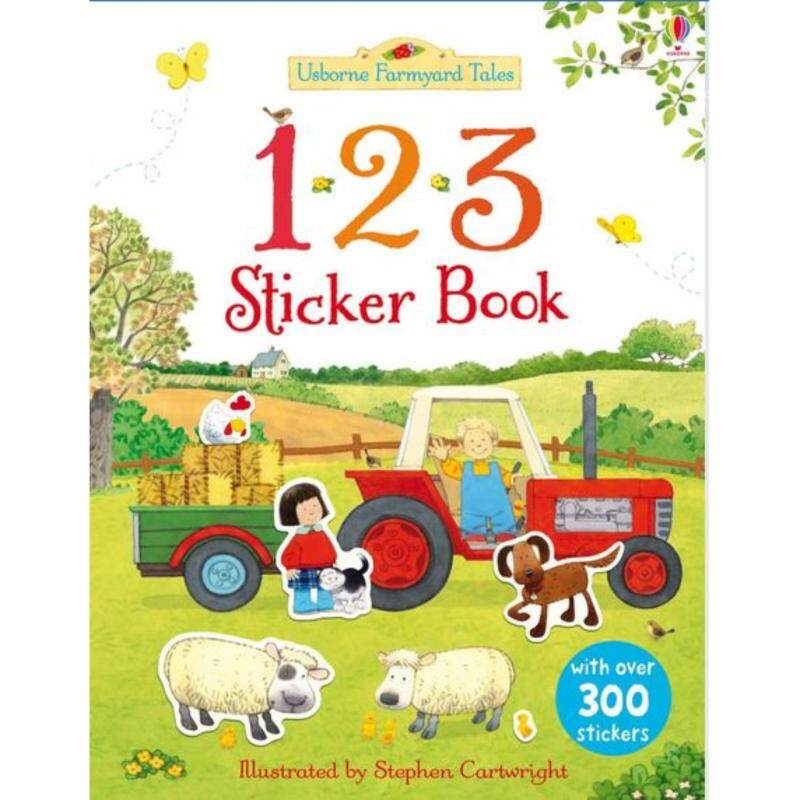 Usborne Farmyard Tales - 123 Sticker Book Malaysia