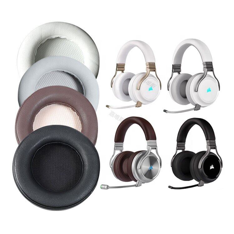 Miếng đệm tai thay thế miếng đệm tai cho corsair virtuoso rgb wireless se tai nghe chơi game miếng đệm tai nghe mút nhớ
