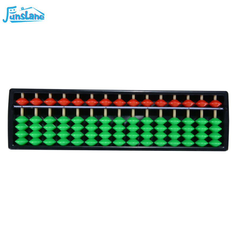 FunsLane Portable Plastic Abacus Arithmetic Soroban Calculating Tool