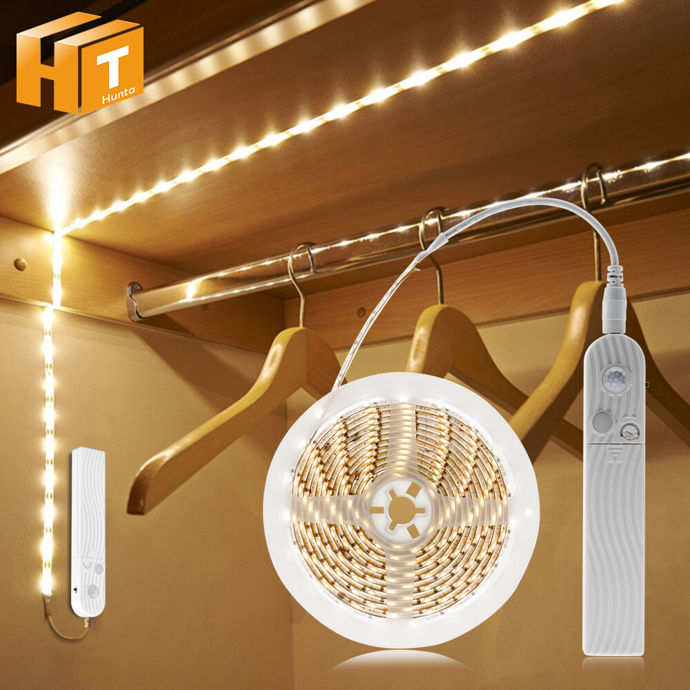 Dây LED 5V 2835, Với Bộ Điều Khiển Công Tắc Cảm Biến Chuyển Động PIR Đèn Ngủ Phòng Ngủ