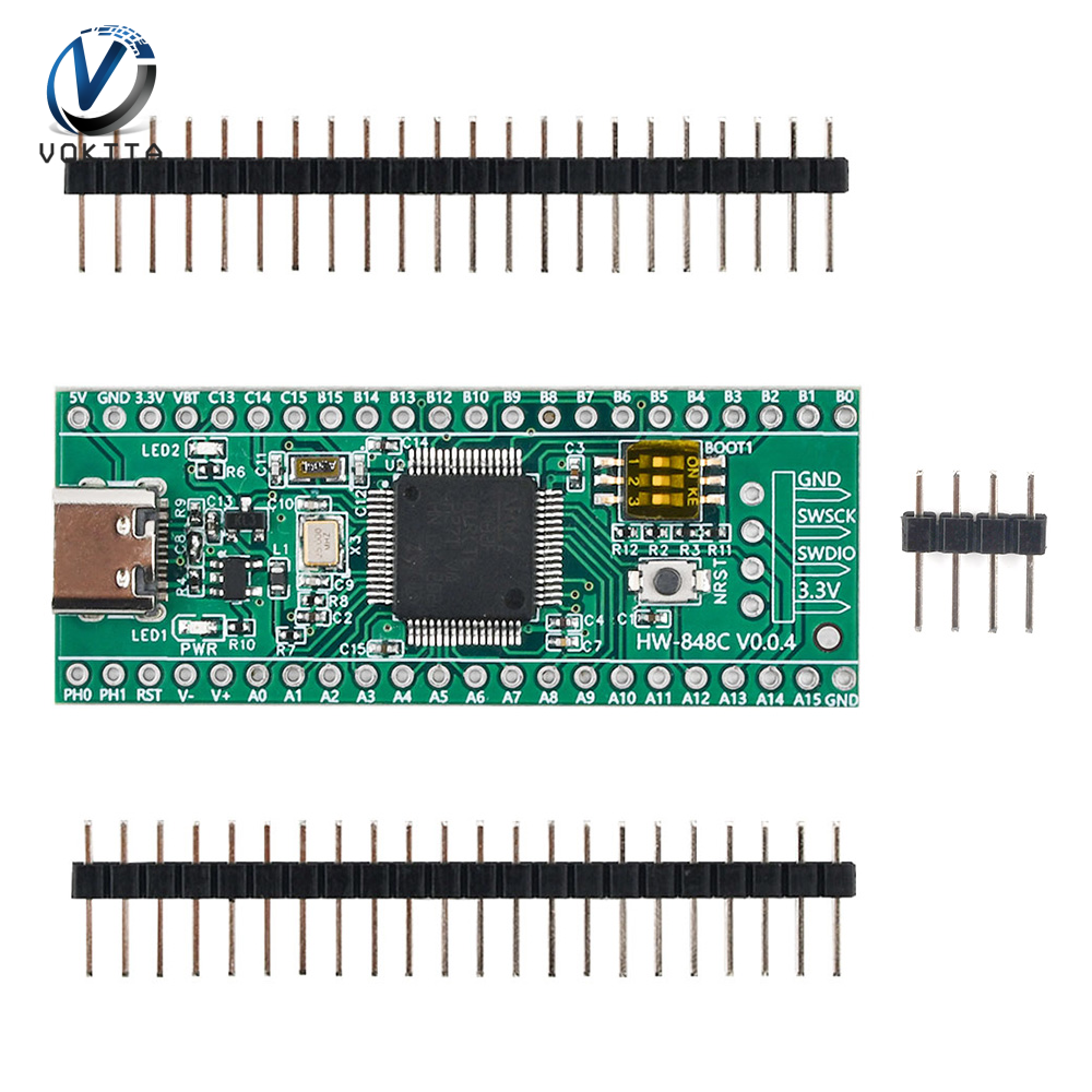 Voktta stm32f401 bảng mạch phát triển stm32f401ccu6 bảng dùng trong học tập mô-đun giao diện Loại-C