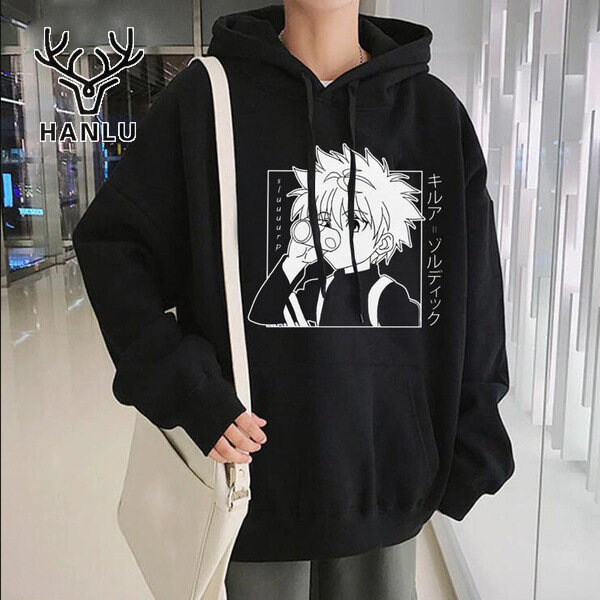 Hanlu áo len nam áo len thường ngày thời trang hàn quốc áo len hoạt hình áo hoodie nam