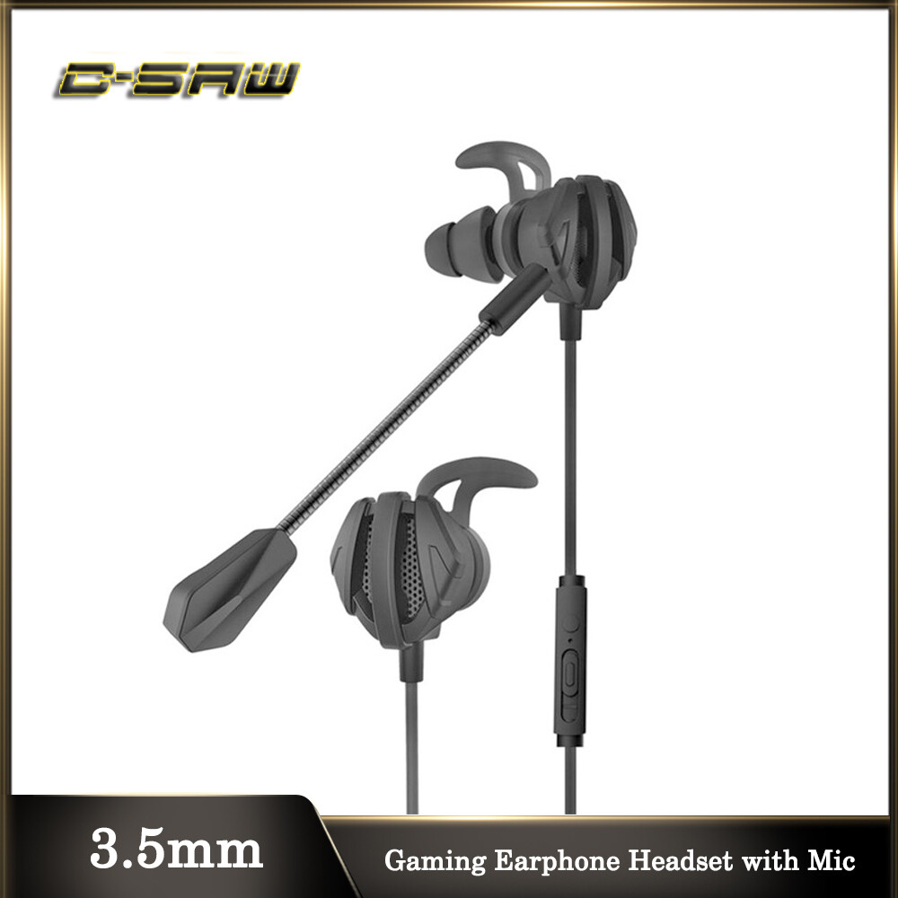 C-saw chơi game trong tai tai nghe tai nghe kèm micro tai nghe earbuds tai nghe kèm micro cho điện thoại di động tai nghe chơi game máy tính samsung huawei oppo vivo xiaomi