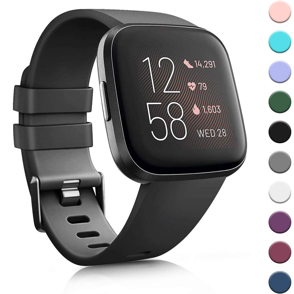 Đối Với Dây Đeo Fitbit Versa 2, Vòng Thay Thế Tương Thích Với Đồng Hồ Thông Minh Fitbit Versa/Versa 2/Versa SE