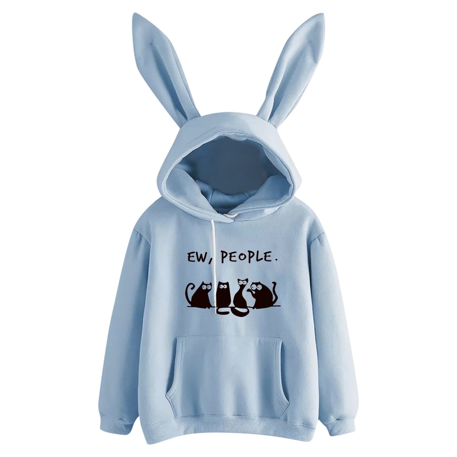 blue bunny sweater
