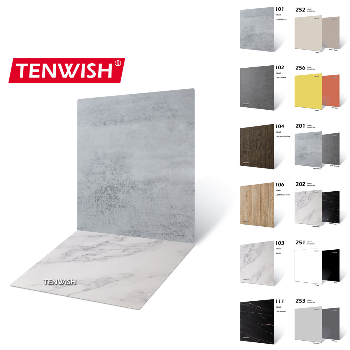 Tenwish Phông Nền Chụp Ảnh Phông Nền 66Cm Để Làm Phẳng Trang Sức Đồ Ăn Chụp Ảnh Gỗ Cẩm Thạch Thời Trang Cổ Điển Phông Chụp Ảnh