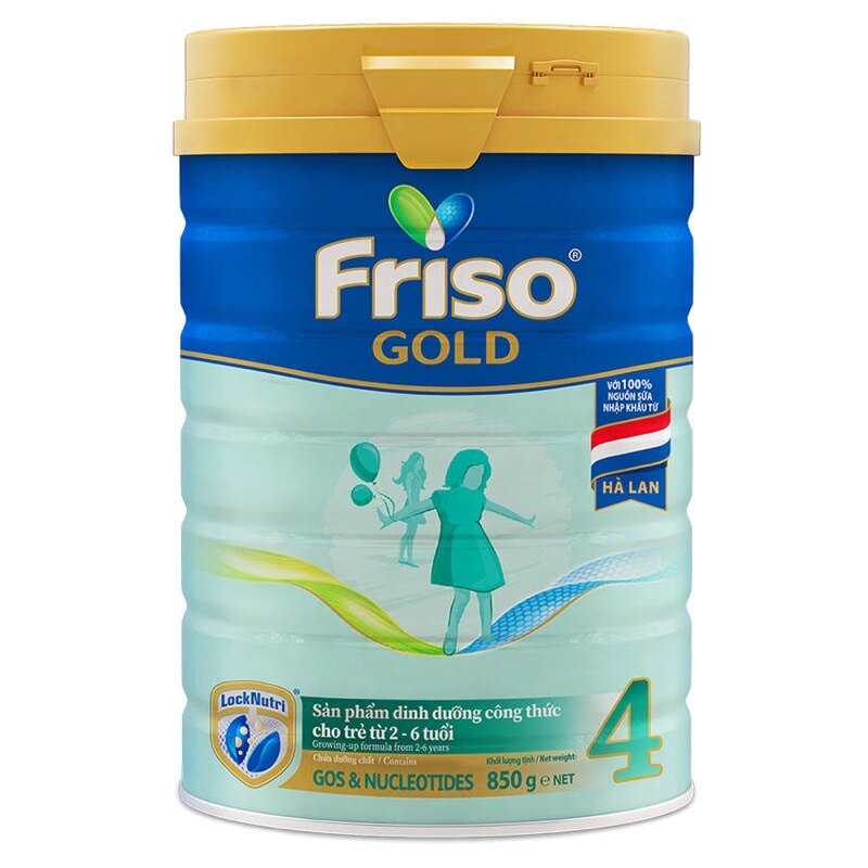 Sữa friso gold 4 850g