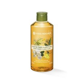 Gel Tắm dưỡng da thiên nhiên Yves Rocher hương hoa Ngọc Lan tây & Nhài - Tiare Flower & Ylang Ylang Sensual Bath And Shower Gel 400Ml