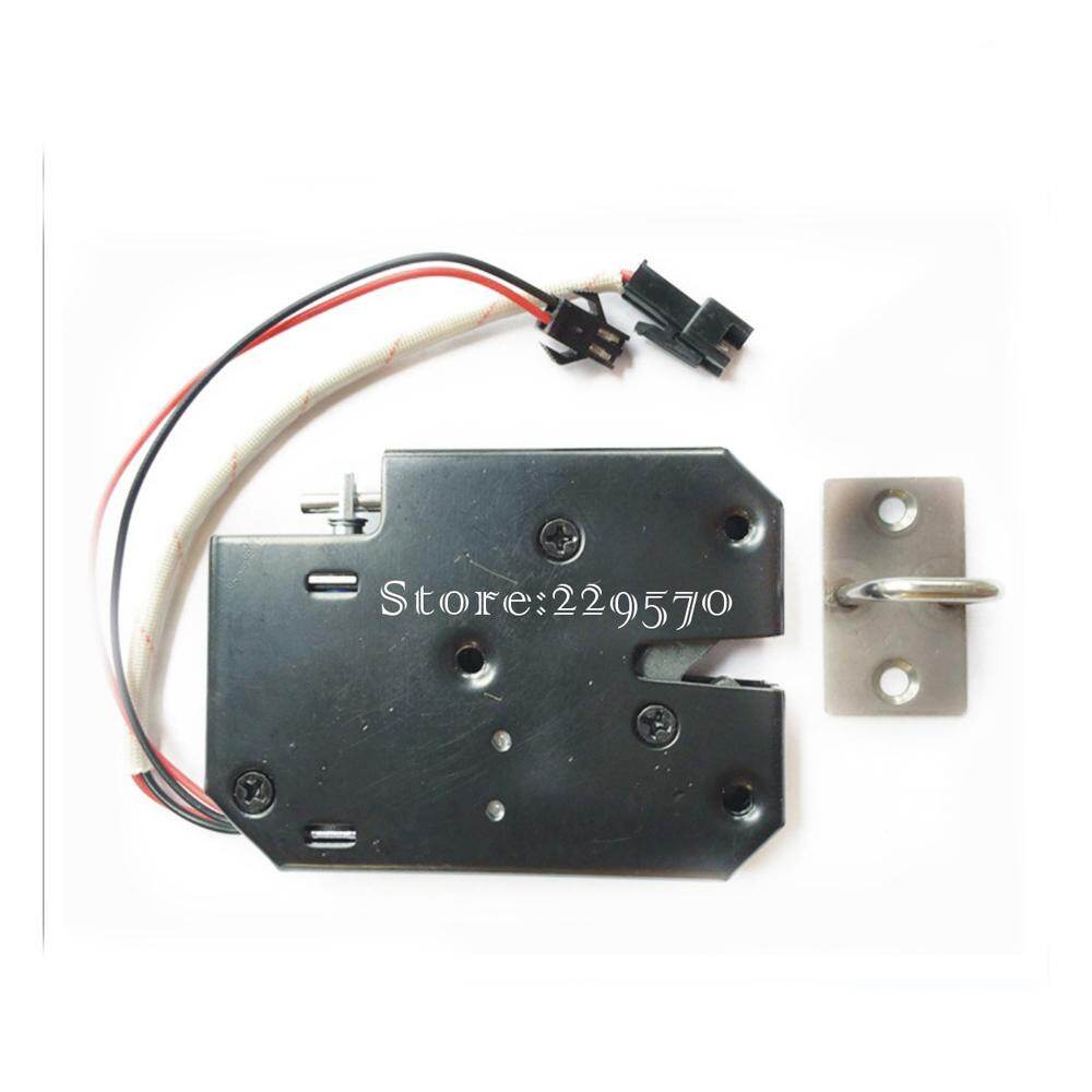 Dc-12v 2a khóa điện từ ổ khóa điện tử cho khóa bán-máy lưu trữ kệ tập tin tủ cảm biến cửa phản hồi