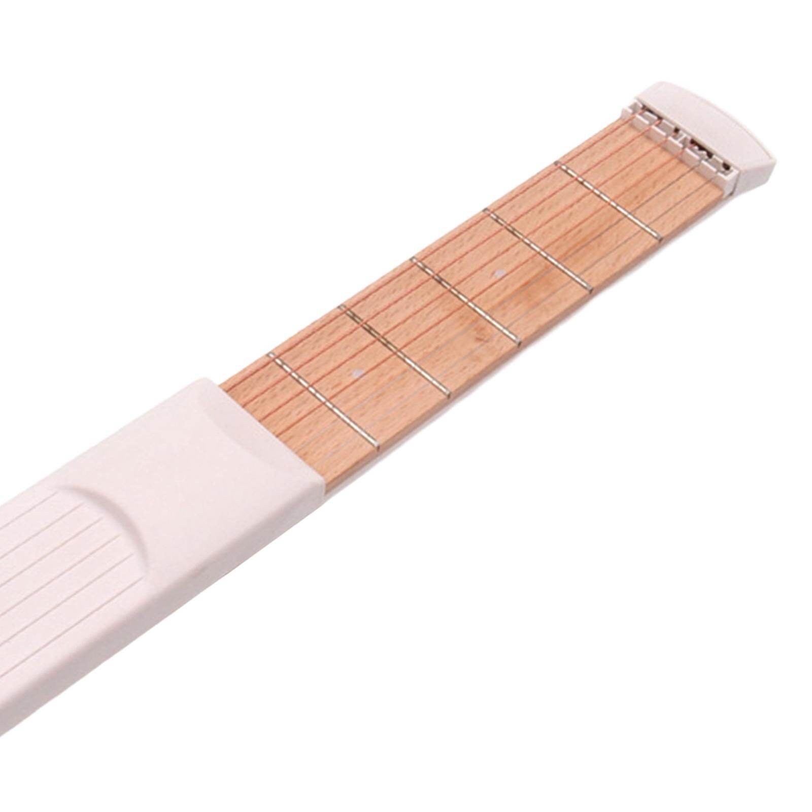 BNMUSIC Pocket Guitar Mini Acoustic Practice Strings Tool Strings Trainer for Training