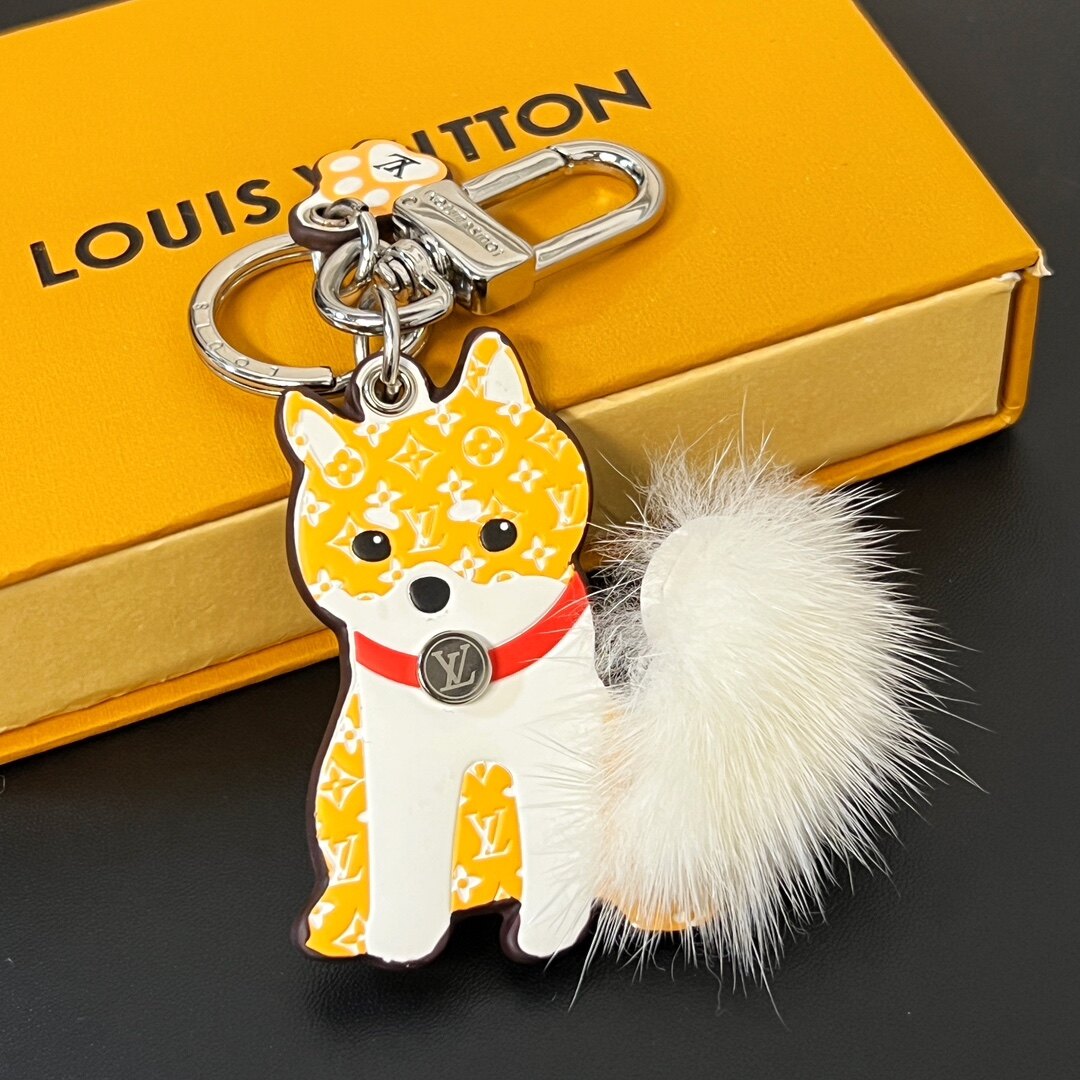 New Cute Shiba Inu Puppy Key Chains Bag Pendant Bag Accessories Luxury High  Quality Keychains Car Key Pendant