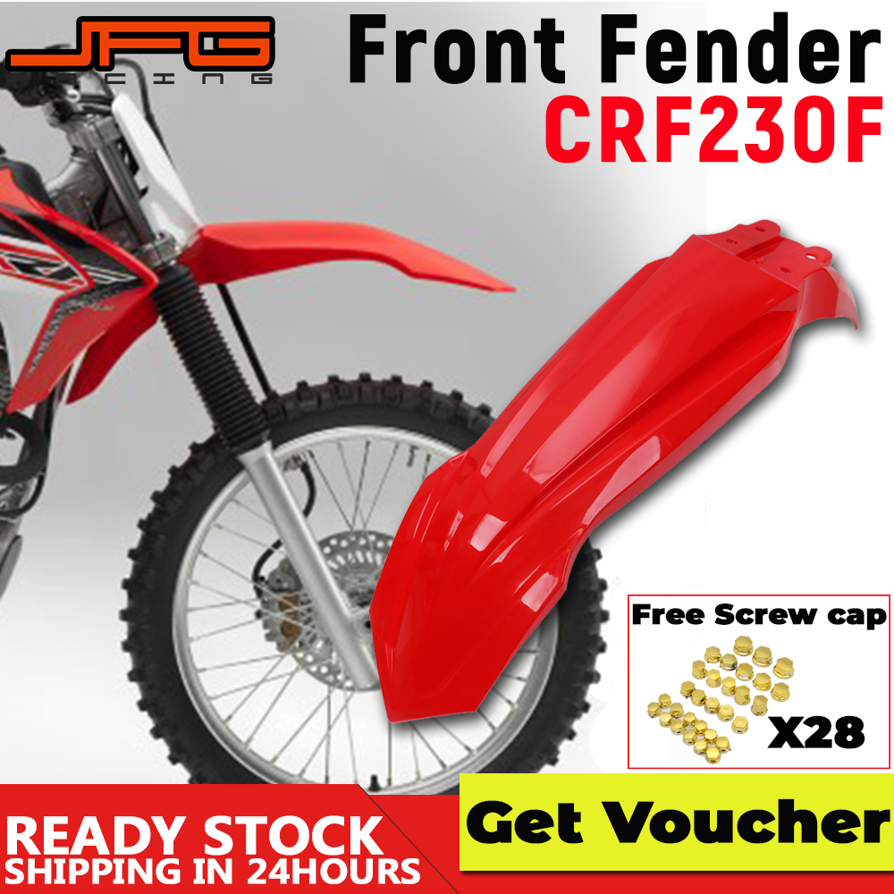 Bọc Thân Xe Mô Tô Đua JFG Bộ Thân Máy Bằng Nhựa, Chắn Bùn Chắn Bùn Phía Trước Dành Cho HONDA CRF230F CRF230 F 2020 Phụ Tùng Xe Máy Motorcross Motocross Phụ Kiện