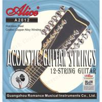 Alice A2012 12 Strings Acoustic Guitar String Set Steel Copper Alloy Winding