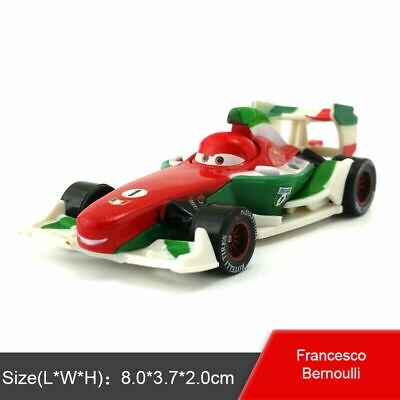 Disney Pixar Car Toys Police Mcqueen Piston Cup Racer Lightning Dinoco Jackson Storm 1:55 Diecast Vehicle Metal Alloy for Preschool Children Boys Cars Model Children's Birthday Gift - 6