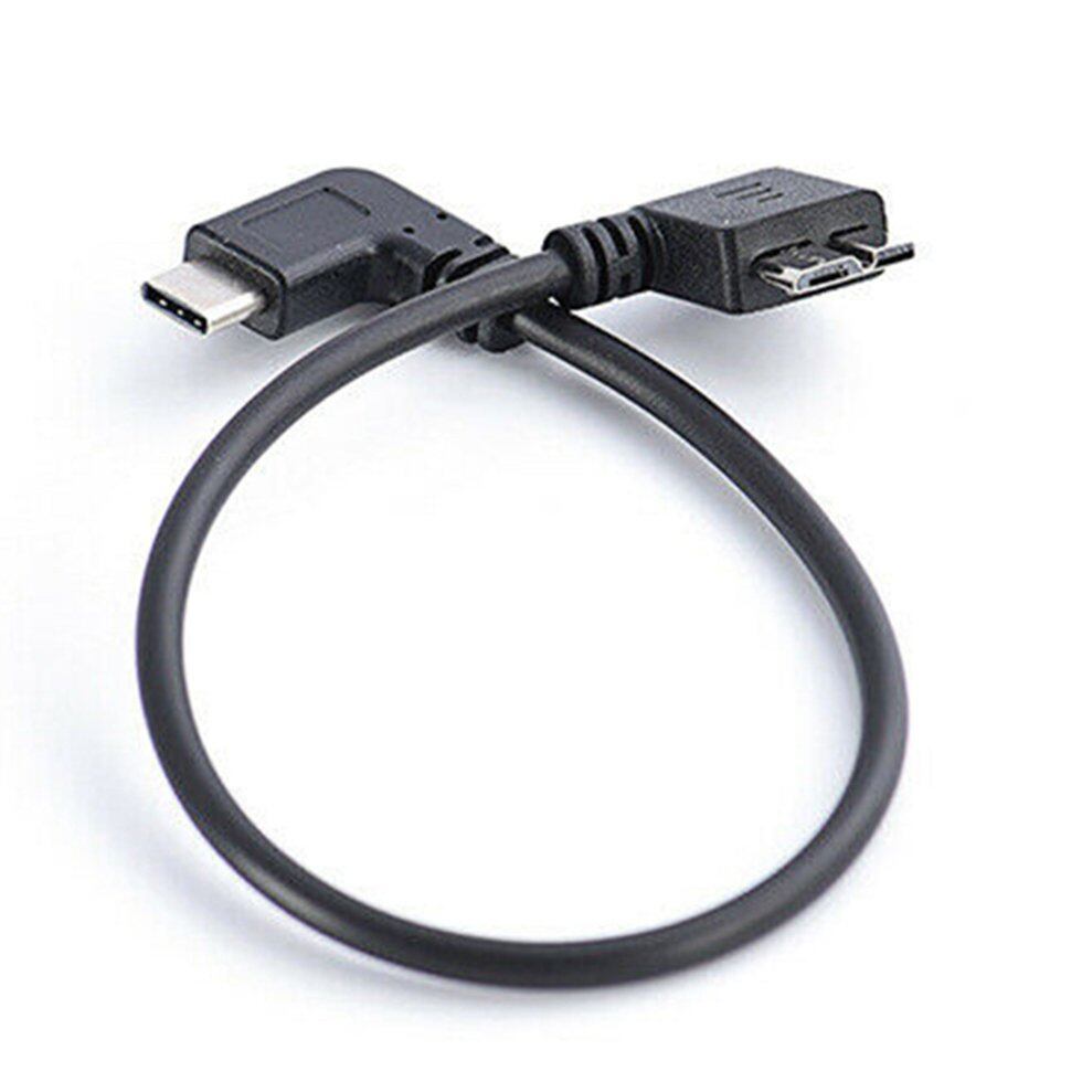 Goft cáp type-c sang usb 3.0 micro b cáp dữ liệu usb 3.1 góc kết nối dữ liệu