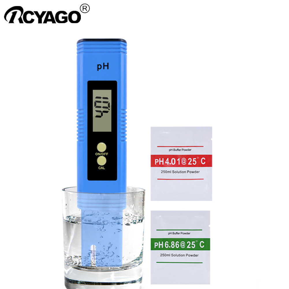 Bút Đo PH Kỹ Thuật Số LCD RCYAGO, Dụng Cụ Kiểm Tra Chất Lượng Nước Với Hộp Bán Lẻ