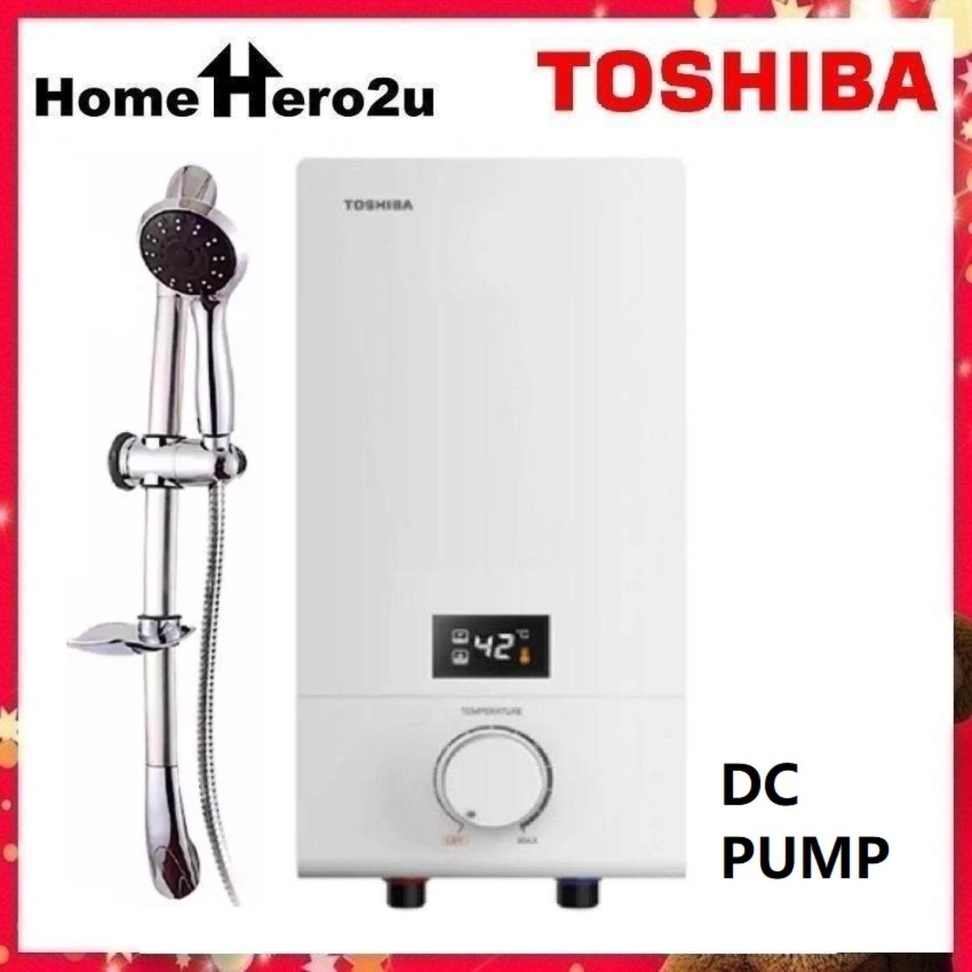 Toshiba DSK38ES3MW Water Heater - White (with pump) White | pgmall