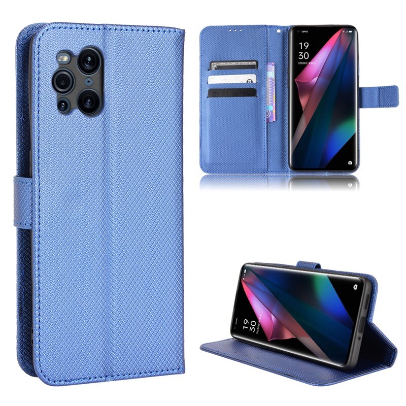 Ốp lưng oppo find x3 giá đỡ điện thoại lật ốp lưng oppo find x3 pro ốp lưng da pu dạng ví