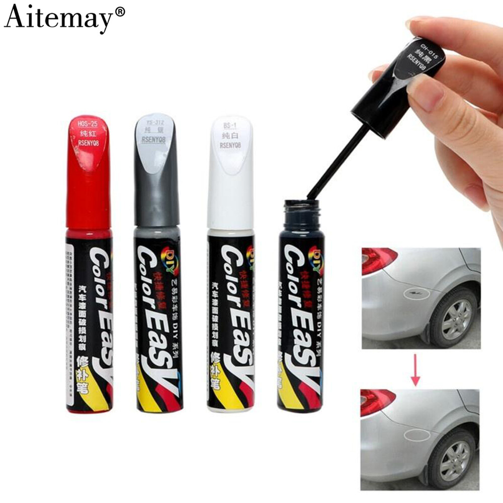 Aitemay Car Repair Care Tool Scratch Repair Remover Pen Auto Painting Pens Polishes Paint Protective Foil