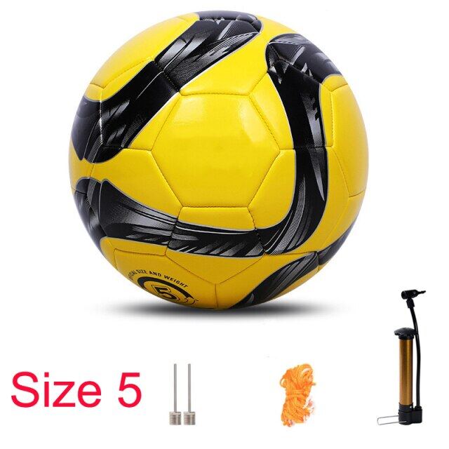 Professional ขนาด3ขนาด4ขนาด5ฟุตบอล Premier PU ไม่มีรอยต่อลูกฟุตบอลเป้าหมายทีม Match ลูกบอลสำหรับฝึกซ้อม League Futbol Bola