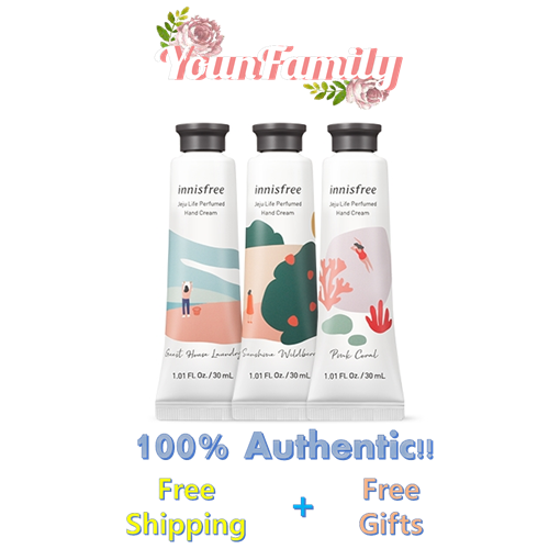 Innisfree Kem Dưỡng Da Tay Hương Nước Hoa Jeju Life 30Ml