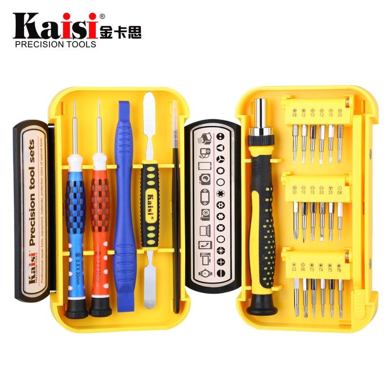 【Online】 SAFE SCIENCE Kaisi 24 Trong 1 Chính Xác Screwdriver Đặt Công Cụ Công Cụ Chuyên Nghiệp Kỹ Thuật Số Công Cụ Sửa Chữa Điện Thoại Di Động Sửa Chữa Cho 4S, 5S, 6S