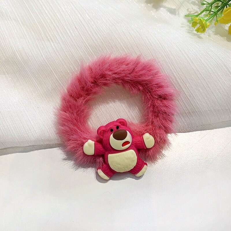 Dây buộc tóc lông gấu lotso