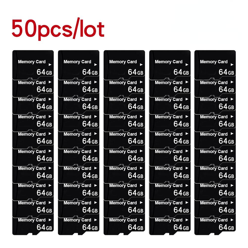 50 cái lốc Mini SD thẻ ban đầu Lớp 10 4GB 8GB cartao de 16GB 32GB 64GB Bộ