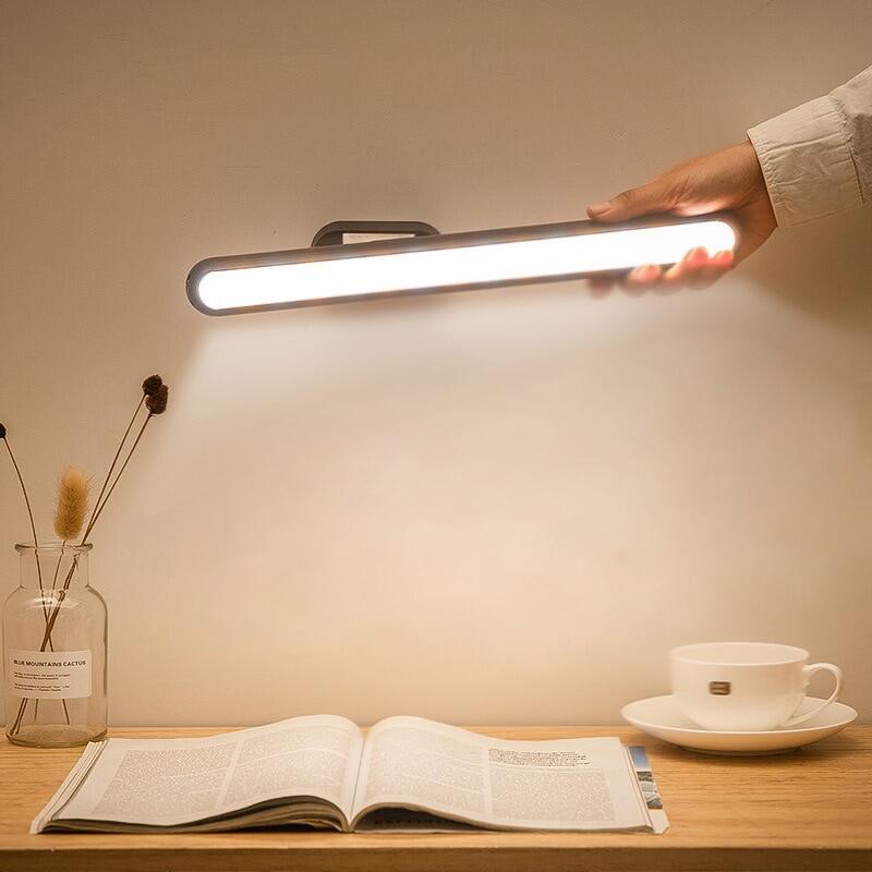 Đèn Bàn Đèn Bàn Đèn Đọc Sách Đèn LED Từ Tính USB Sạc Lại Được Để Trang Trí Phòng Ngủ Đèn Ngủ Đèn Học Để Bàn Văn Phòng Giường Ngủ