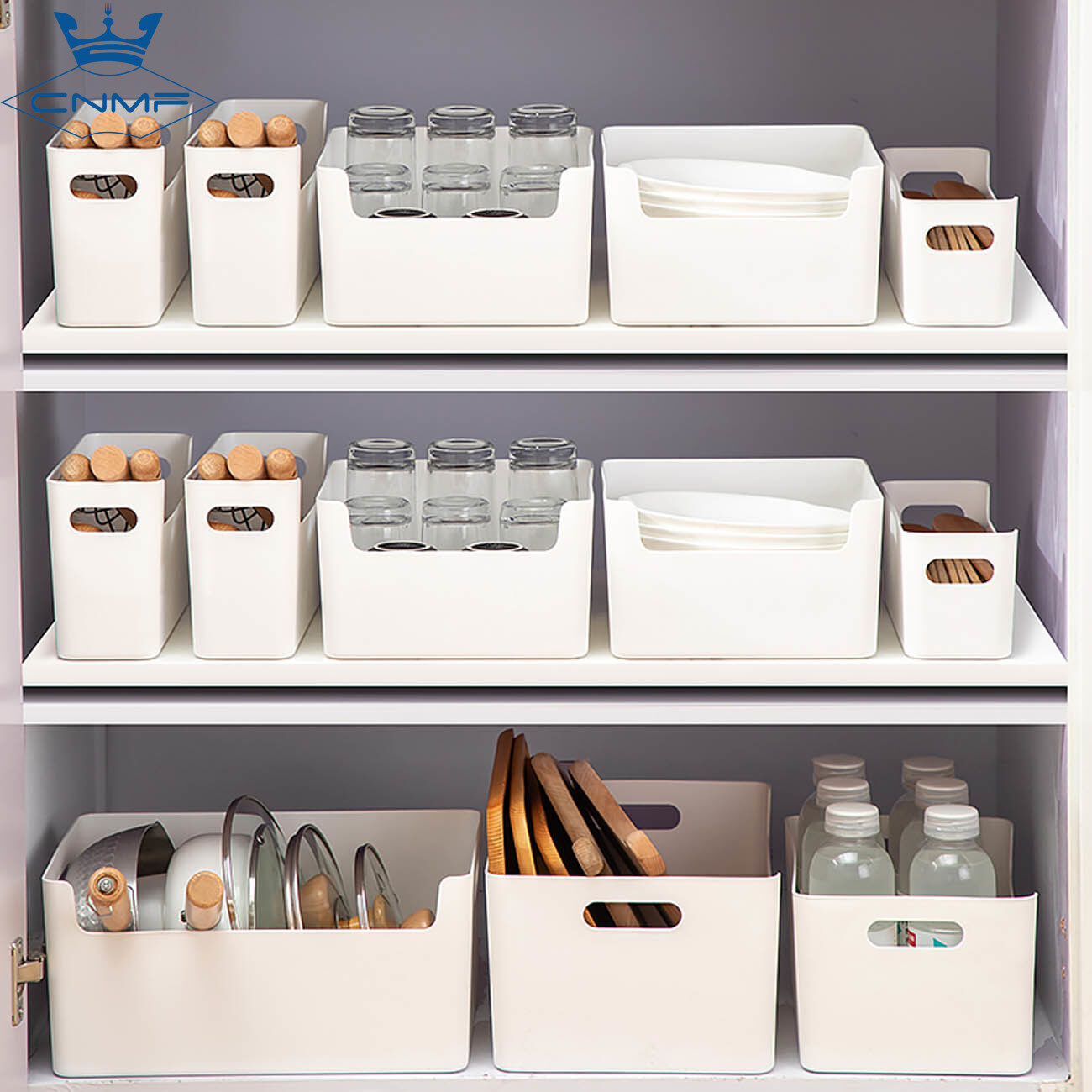 CNMF Under the cabinet sink rack cosmetic storage box household kitchen