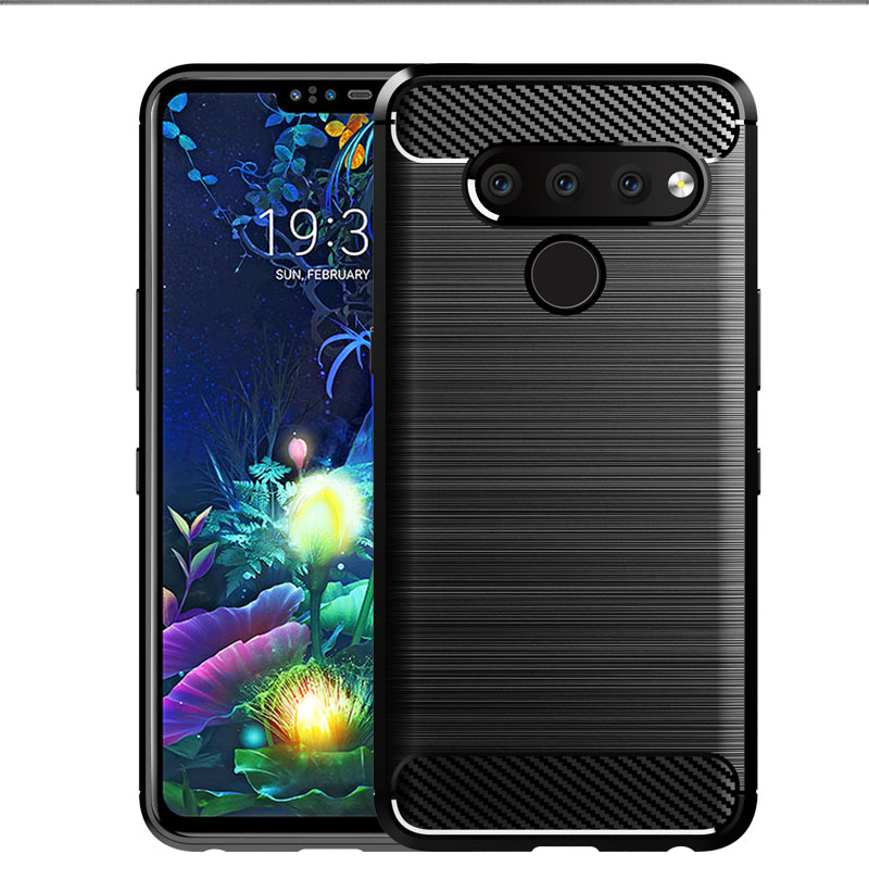 Ốp lưng lg v50 thinq ốp lưng silicon mềm tpu sợi carbon giáp lgv50thinq ốp điện thoại