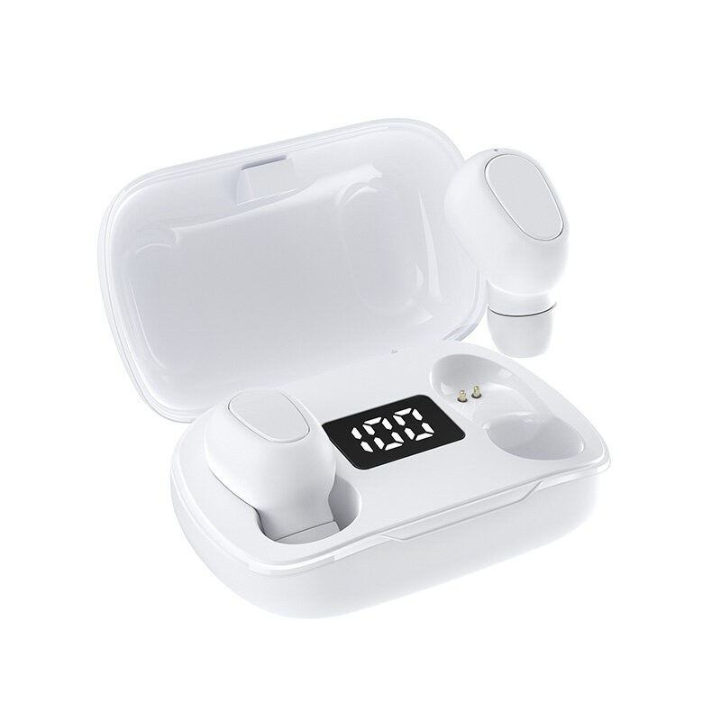 Tai nghe bluetooth l21, tai nghe nhét tai không dây 5.0 tws, tai nghe kép bluetooth âm trầm cho huawei xiaomi iphone điện thoại di động samsung, tai nghe bluetooth không dây, tai nghe nhét tai thể thao