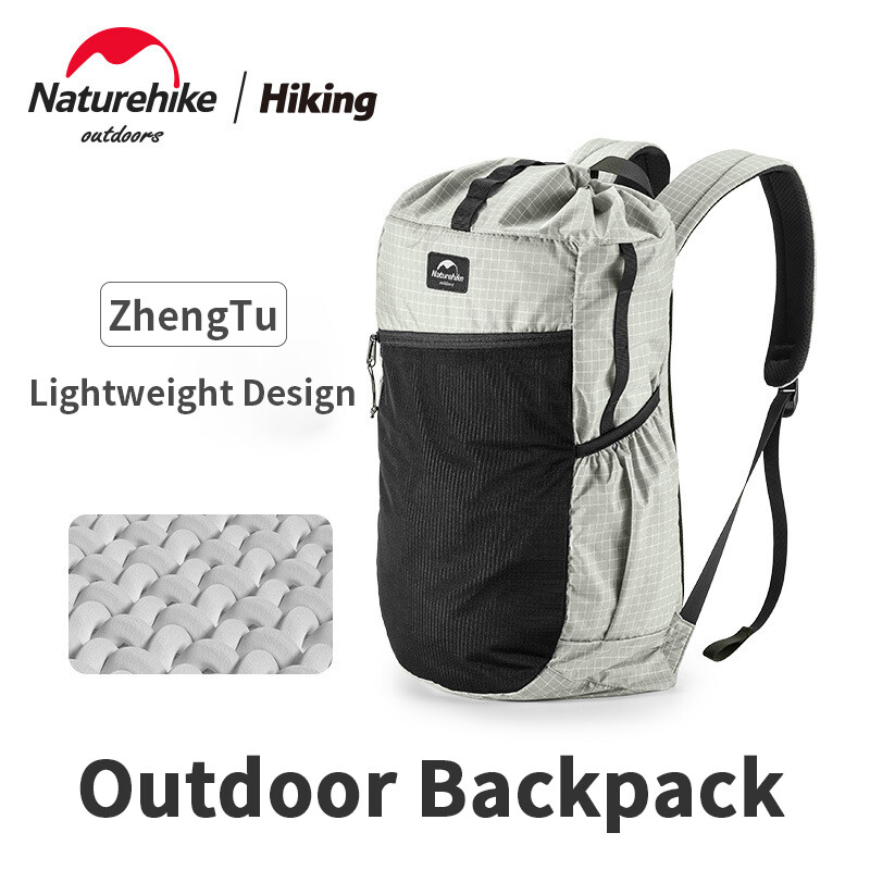 Naturehike Ba Lô 340G Đi Bộ Siêu Nhẹ Ngoài Trời 20L Dung Tích Lớn Xpac Cắm Trại Chống Nước Ba Lô Du Lịch