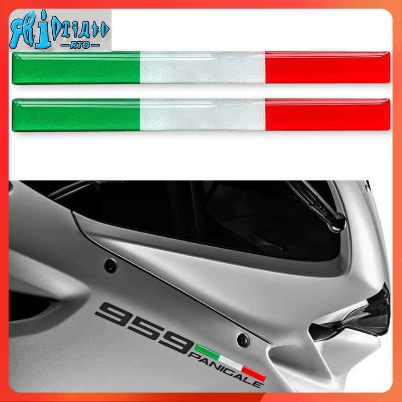 Rto Italy Cờ Ý Sticker VESPA Piaggio xe máy xe tay ga xe mô tô dải trang