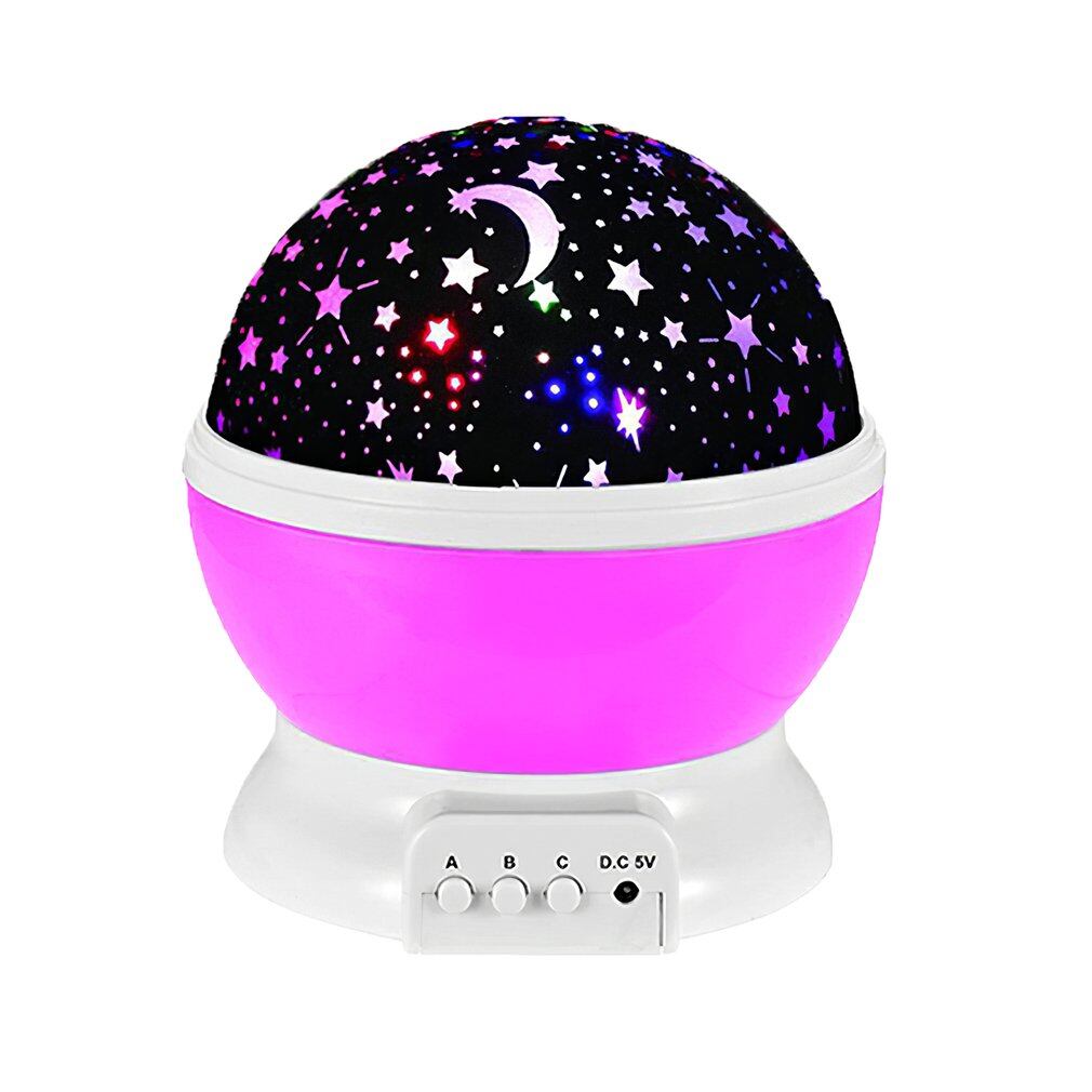 Máy Chiếu LED Ngủ Máy Chiếu Led Bầu Trời Sao Máy Chiếu Phòng Nhiều Màu Usb