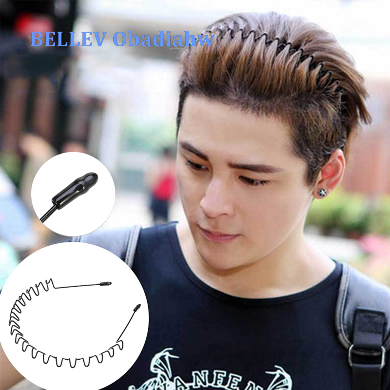 BELLEV Băng Đô Băng Đô Cho Nam Băng Đô Kẹp Tóc Thể Thao Chống Trượt Băng Đô Rộng Chống Trượt Ngoài Trời