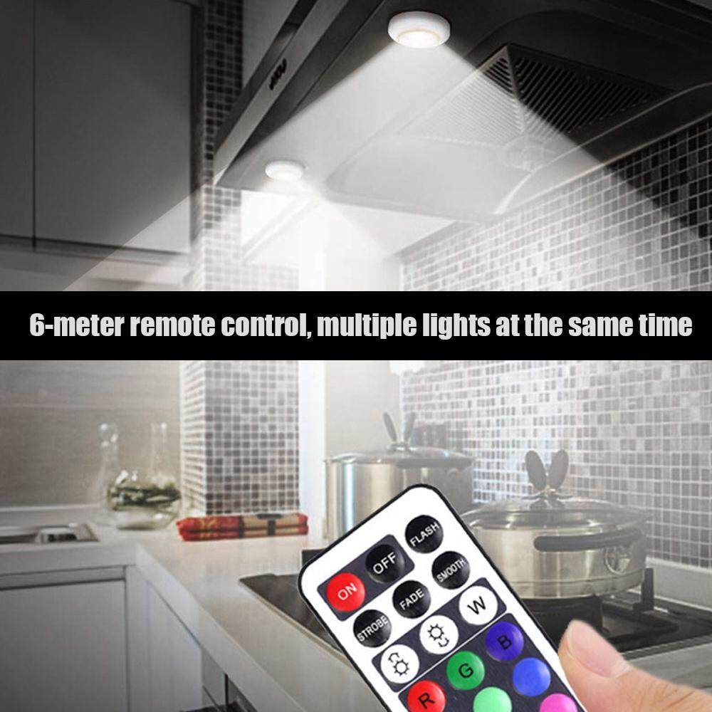 Goodgreat Wireless Led Puck Light Rgb Color Changing Led Under