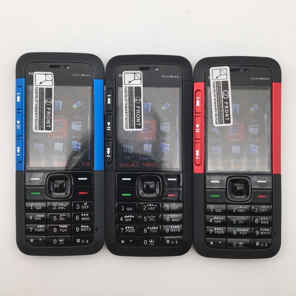 For Nokia 5310 XpressMusic Mobile Phone Original Unlocked 5310XM Bluetooth 2MP Camera Java MP3 Player ราคา 740 บาท*ส่งฟรี