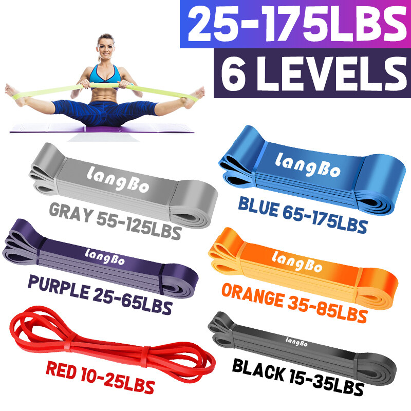 Generic 12 Pcs/Set Resistance Band Training Exercise Bands Fitness Yoga