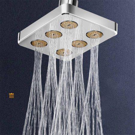 MagicFlow Rainfall Shower Head - Water-Saving Bathroom Accessory