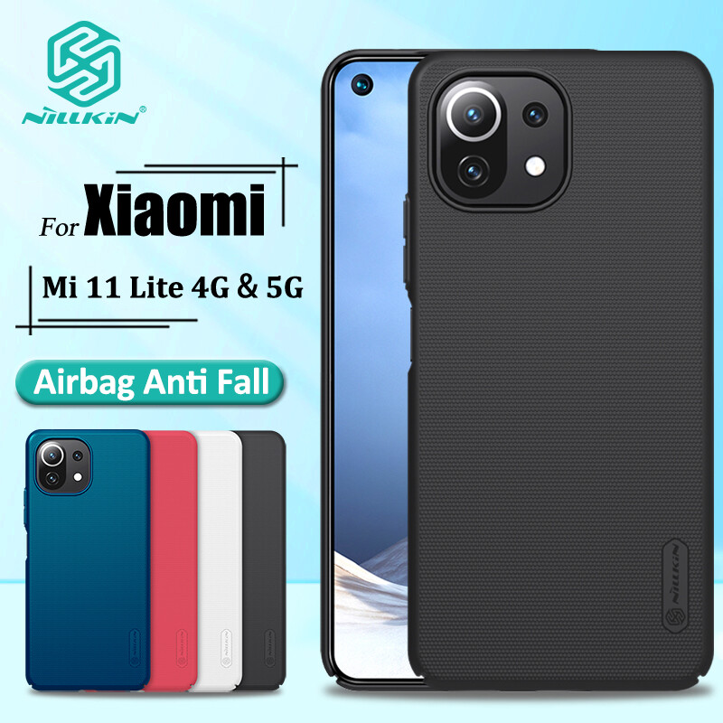 Nillkin Ốp PC Cứng Cho Xiaomi Mi 11 Lite 4G / Mi 11 Lite 5G Ốp Điện Thoại Ốp Lưng Bảo Vệ Cứng PC Mờ Sang Trọng