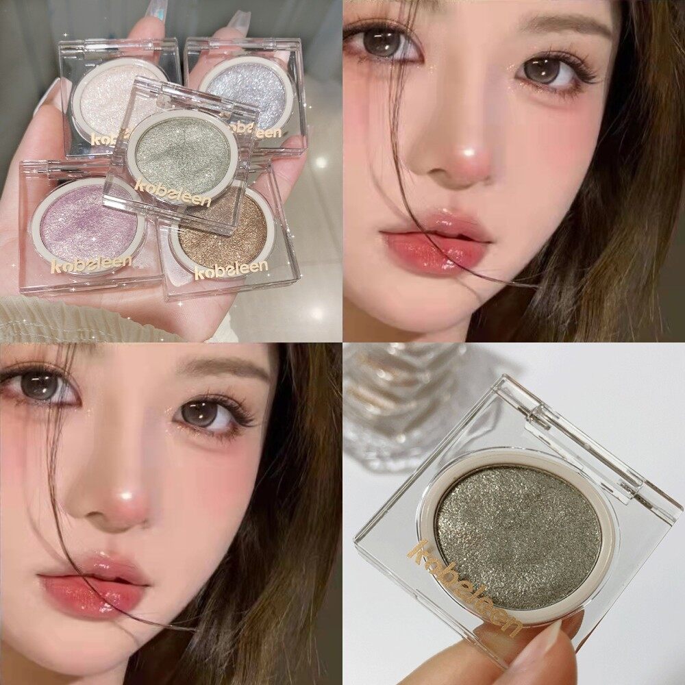 Leach [Hàng có sẵn] Kohobeen phấn bột Highlight tạo khối cho mặt sáng Phấn nhũ trang điểm khuôn mặt