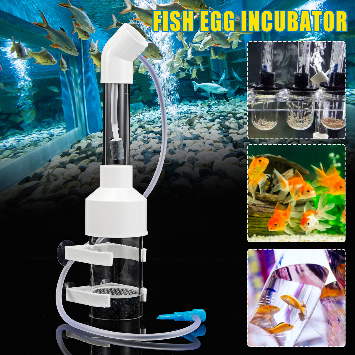 Generic Aquarium Fish Eggs Incubator Tumbler Fish Hatchery Cichlid