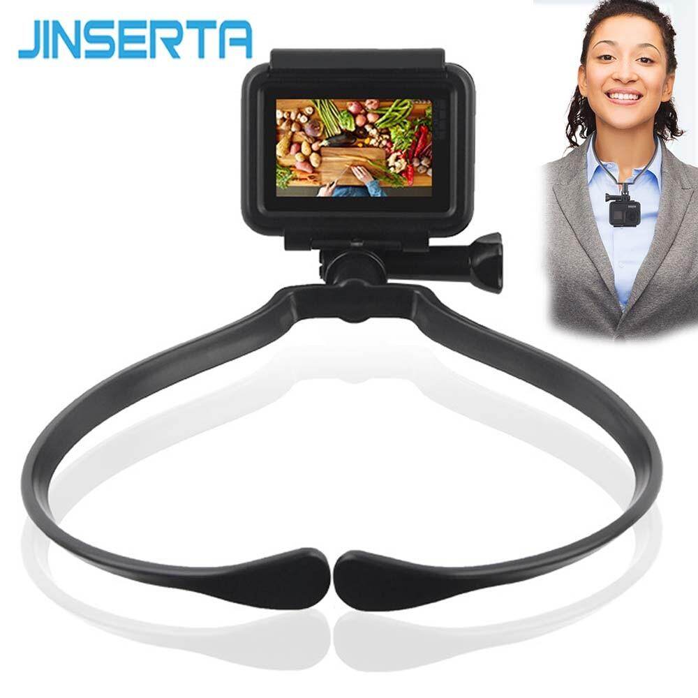 Giá Đỡ Cổ Máy Ảnh Dành Cho DJI OSMO ACTION Gopro Hero 8 7 6 5 Giá Đỡ Cổ Máy Ảnh Anh Hùng Màu Đen Phụ Kiện Máy Ảnh Thể Thao Xiaoyi