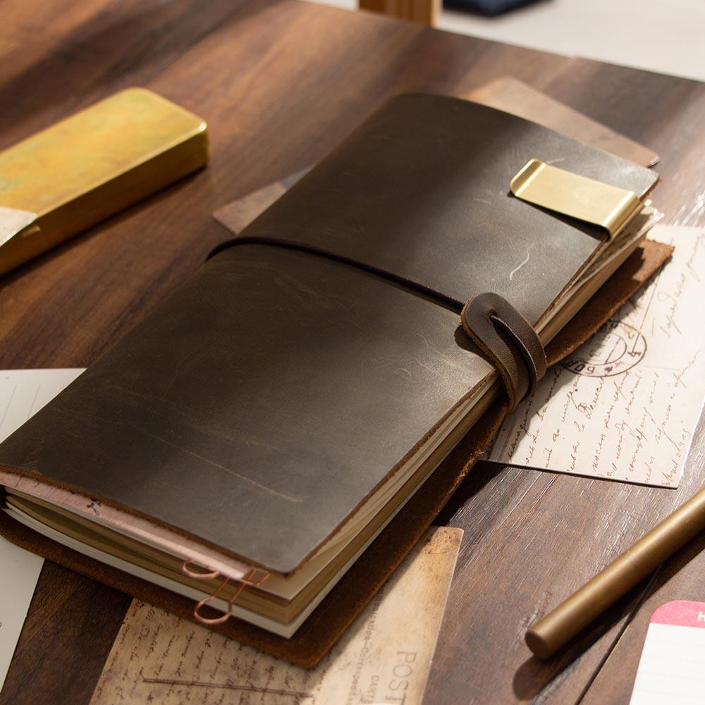 Traveler's Notebook Traveler Leather Diary Hand Note Book Journal Cowhe School Vintage Stationary A5 A6 A7 Mini