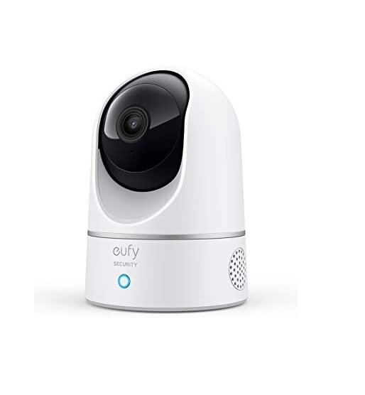 Anker eufy Indoor Cam 2K Pan and Tilt Home Security Indoor Camera