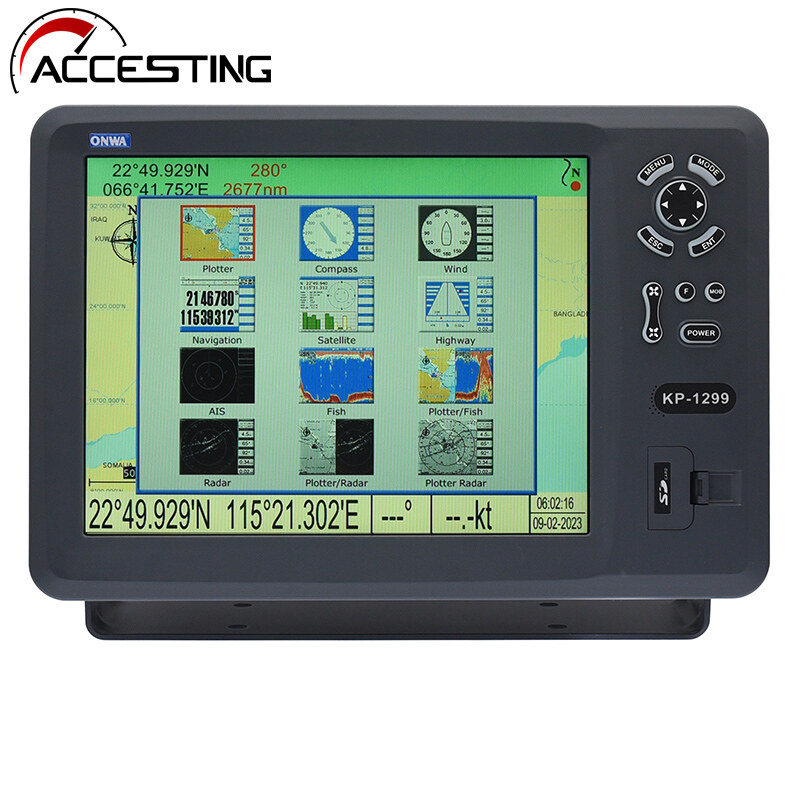 ONWA KP-1299 12.1 Inch GPS Chartplotter Navigation System for Boats Yachts ราคา 25,468 บาท*ส่งฟรี