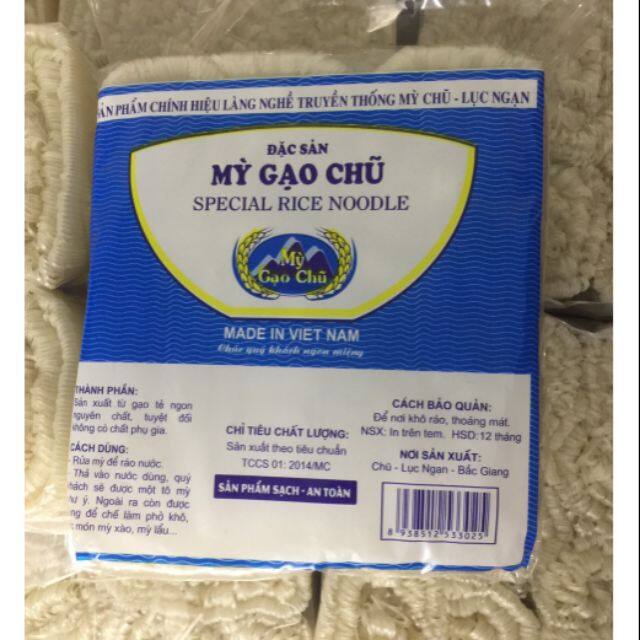 Mỳ Chũ Bắc Giang - Loại Đặc Biệt - bịch 1kg