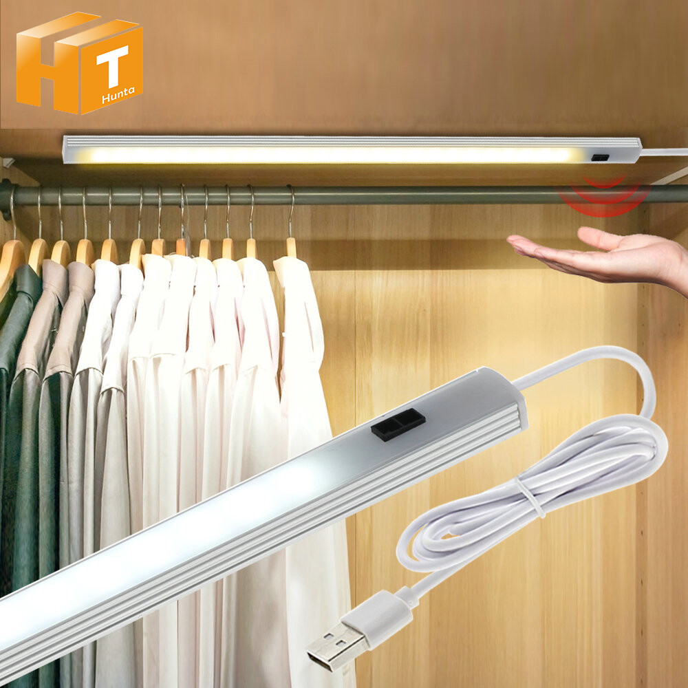 Đèn Nhà Bếp Điều Khiển Bằng Sóng Tay Bóng Đèn LED Dạng Ống Đèn LED Quầy Bar Tủ Quần Áo Tủ Quần Áo Đèn Nhà Bếp Quét Quét Quét Quét Bằng Tay Cảm Biến Chuyển Động 30/50Cm
