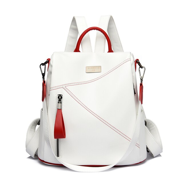 🎒2023 mới nữ sức chứa lớn ba lô ví cao da chất lượng nữ cổ điển cặp đi học túi xách balô du lịch phụ nữ bookbag ba lô
